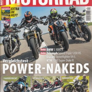 MOTORRAD 12/2021 – BMW S 1000 R, Triumph Speed Triple 1200 RS, Ducati Streetfighter V4 S,