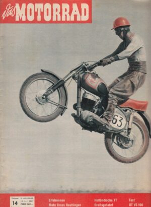 14 das MOTORRAD 14/1957 – Test UT VS 100, der gelbe Schal