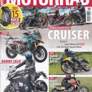 MOTORRAD 14/2023 – Test Suzuki V-Strom 800 DE, Fantic Caballero 700
