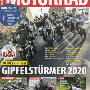 MOTORRAD 17/2020 – Alpenmasters, Gipfelstürmer, RS 660, Gold Wing