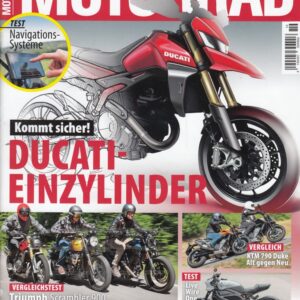 MOTORRAD 19/2023 – Test Live Wire One, Vergleich KTM 790 Duke alt vs. neu