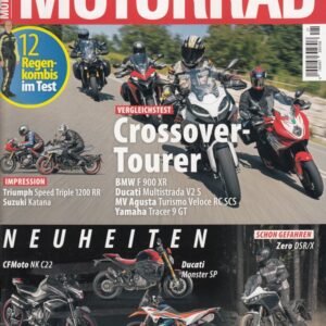 MOTORRAD 21/2022 – Vergleich Yamaha MT-09 SP vs. Ducati Monster +