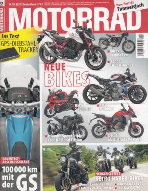 MOTORRAD 22/2022 – Dauertest-Abschlussbilanz BMW R 1250 GS