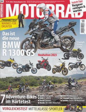 MOTORRAD 24/2022 – Vergleich Aprilia RS 660 vs. Honda CBR 650 R