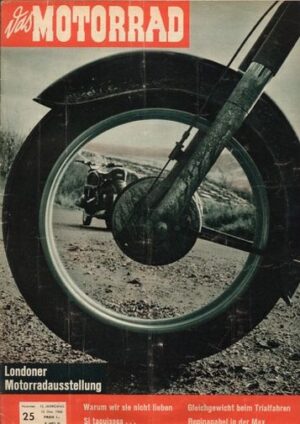 das MOTORRAD 25/1960 – DKW RT 175 - 350 S; neue 350 ccm Norton Twin