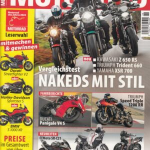 MOTORRAD 26/2021 – Yamaha XSR 700 im Vergleich, Fahrbericht Ducati Panigale V4 S