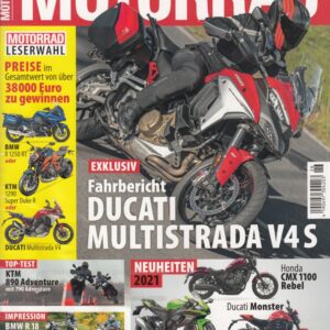 MOTORRAD 26/2020 – Ducati Multistrada V4 S, KTM 890 Adventure, Kawasaki ZX-10R, Monster, Rebel