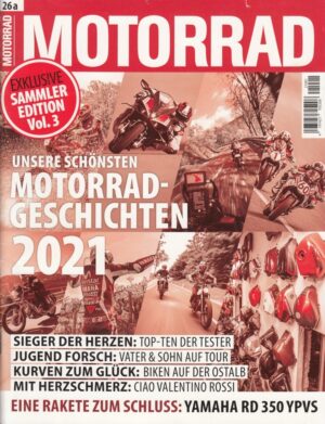 MOTORRAD 26a/2021 – Yamaha RD 350 YPVS, Ducati 750 GT, Bimota Tesi H2