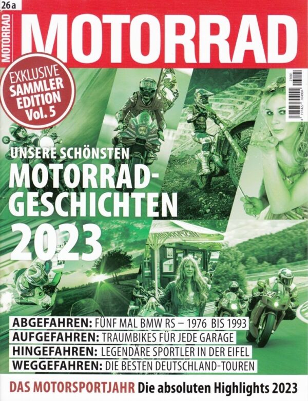 26a MOTORRAD 26a/2023 – Exklusive Sammleredition Vol. 5, Motorrad-Geschichten 2023