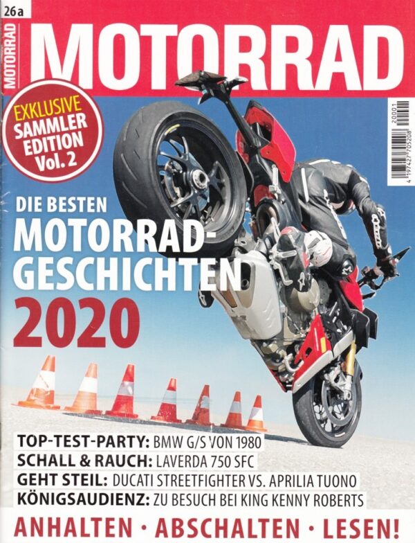 MOTORRAD 26a/2020 – Sammleredition Vol.2, Motorrad-Geschichten, Streetfighter, Tuono