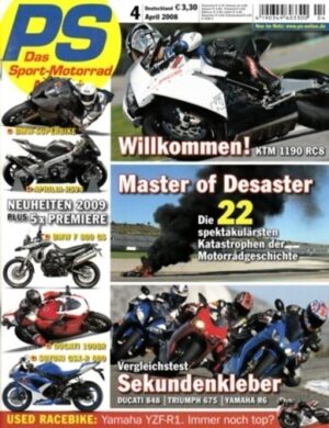 PS 4/2008 – Vergleich Ducati 848 vs. Triumph Daytona 675 und Yamaha YZF-R6