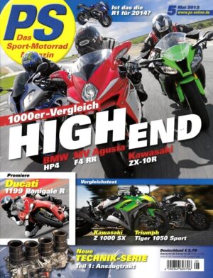 PS 5/2013 – Vergleich BMW HP4, MV Agusta F4 RR, Kawasaki ZX-10R