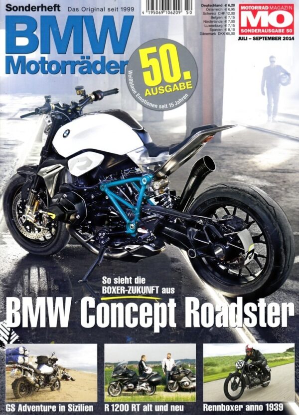050 MO BMW Motorräder – R 1200 RT neu und alt, R 51 RS, C 600 Sport/C650 GT – Sonderausgabe 50