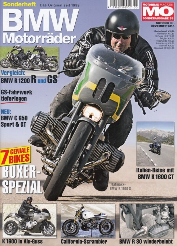 MO BMW Motorräder – Vergleich R 1200 GS vs. R 1200 R – Sonderausgabe 55