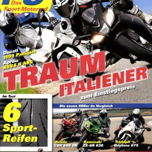 PS 6/2013 – Vergleich Honda CBR 600 RR, Kawasaki ZX-6R 636, Triumph Daytona 675