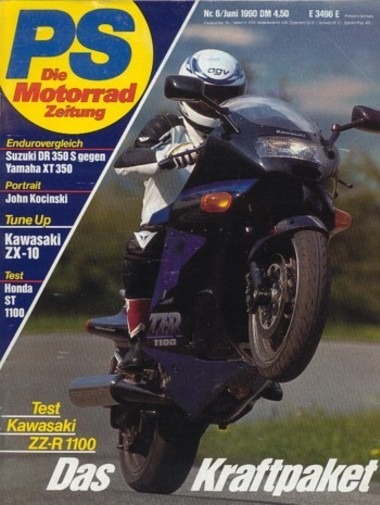 PS 6/1990 – Test Kawasaki ZZ-R 1100, Honda ST 1100 Pan European