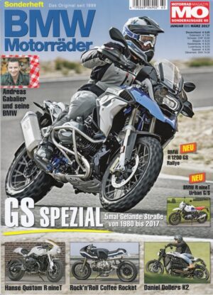 MO BMW Motorräder – R 1200 GS Rallye, G 310 GS, R 1200 R – Sonderausgabe 60