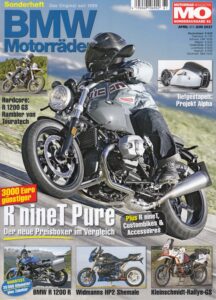 Titelseite: MO BMW Motorräder – R nineT Pure, Dauertest R 1200 R – Sonderausgabe 61
