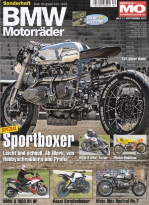 MO BMW Motorräder – nineT Racer, G 310 R, HP4 Race – Sonderausgabe 62