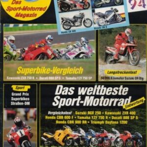 PS 9/1993 – Ducati 888 SP 5 vs. Kawasaki ZXR 750 R vs. Yamaha YZF 750 SP