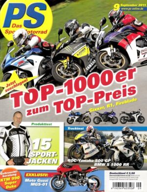 PS 9/2011 – GSX-R 1000, YZF-R1, Fireblade