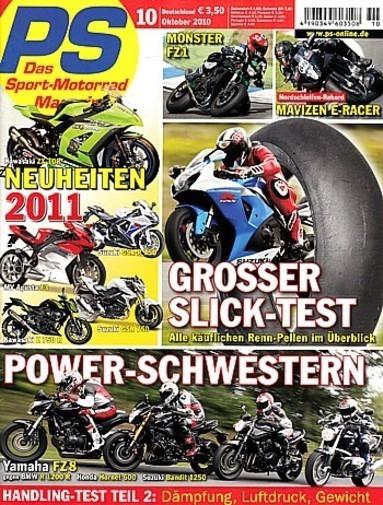 PS 10/2010 – Yamaha FZ8 vs. BMW R 1200 R, Honda Hornet 600, Suzuki Bandit 1250