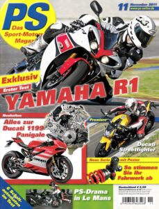 Titelseite: PS 11/2011 – Yamaha R1, Ducati 1199 Panigale, Streetfighter 848