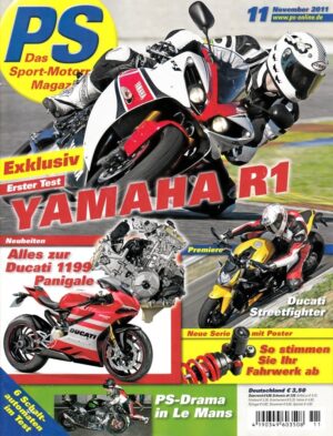 11 PS 11/2011 – Yamaha R1, Ducati 1199 Panigale, Streetfighter 848