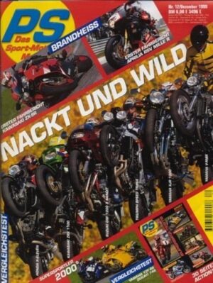 PS 12/1999 – Kawasaki ZX-9R, Vergleich Yamaha YZF-R6 vs. Ducati 748