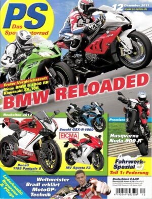 PS 12/2011 – BMW S 1000 RR, ZX-10R, Panigale S, GSX-R 1000