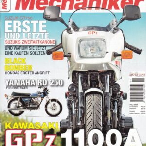 Classic Bike Mechaniker 1/2013 – Kawasaki GPZ 1100, Yamaha RD 250, Honda CB 450