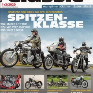 Motorrad Classic 1+2/2020 – Münch-4 TT 1100, Van Veen OCR 1000, BMW K 100 RS