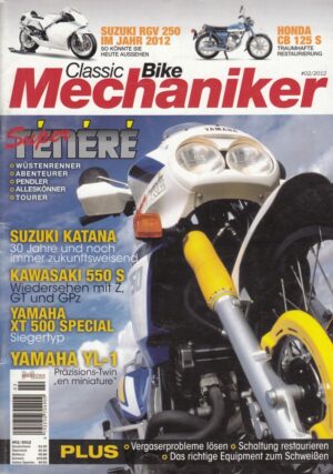 Classic Bike Mechaniker 2/2012 – Yamaha XTZ 750 Super Ténéré, Suzuki GSX 1100 S Katana
