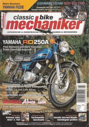 Classic Bike Mechaniker 3/2014 – Yamaha RD 250 A, Suzuki RG 500 Gamma, Ducati 916