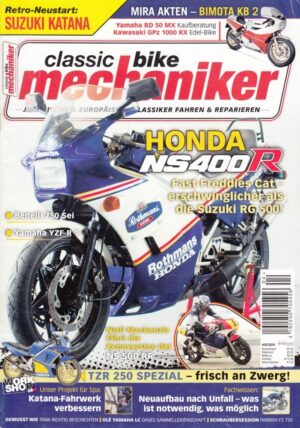 Classic Bike Mechaniker 4/2014 – Honda NS 400 R, Benelli 750 Sei, Yamaha YZF-R1