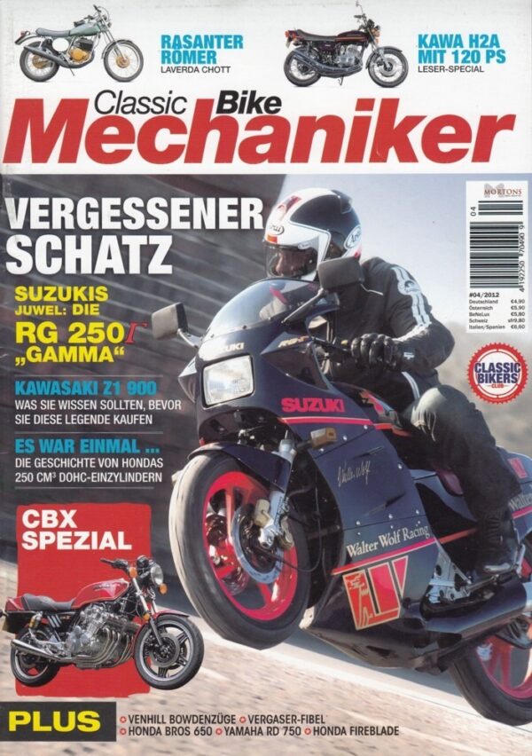 Classic Bike Mechaniker 4/2012 – Suzuki RG 250 Gamma, Kawasaki 900 Z1