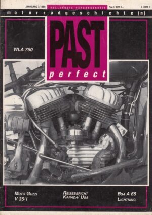 PAST perfect Nr. 5/1989 – Harley-Davidson WLA 750, Moto Guzzi V 35/1, BSA A 65 Lightning
