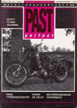 PAST perfect Nr. 7/1989 – Honda CB 750 K2, Scott Flying Squirrel