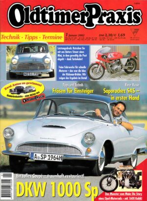 Oldtimer Praxis 01/2002 – DKW 1000 Sp; Rickman-Fahrwerke; Opel-Motorrad