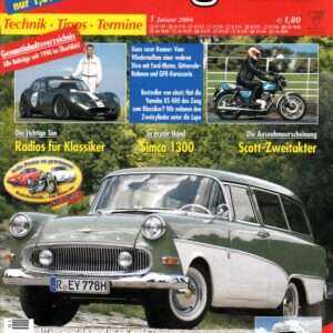 Oldtimer Praxis 01/2004 – Opel Rekord Olympia P1 Caravan; Yamaha XS 360 / XS 400; Scott-Zweitakter