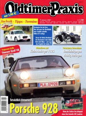 01 Oldtimer Praxis 01/2007 – Porsche 928; Indian Chief; DKW Hummel
