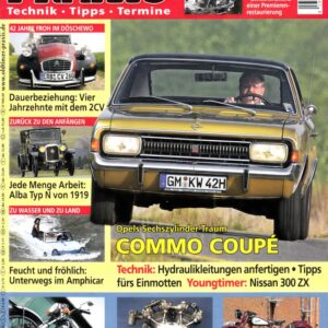 Oldtimer Praxis 01/2010 – Opel Commodore Coupé; HRD-Vincent Rapide B; Suzuki GT 750; Schüttoff RS 200