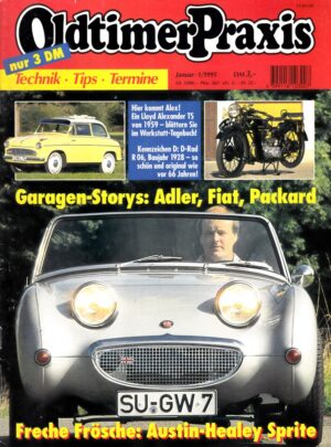 01 Oldtimer Praxis 01/1995 – Austin-Healey Sprite; D-Rad R 06; Adler M 125