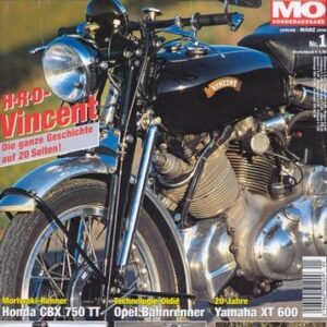 MO Klassik Motorrad 1/2004 – HRD Vincent, Honda CBX750 TT, Opel Bahnrenner, Yamaha XT 600