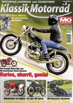 MO Klassik Motorrad 2/2011 – Mars Monza, Ducati Gran Sport, FN-Vierzylinder, Ariel SG 32 Sloper