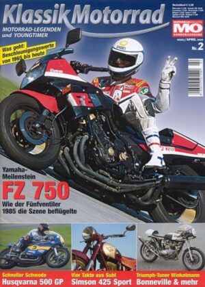 02 MO Klassik Motorrad 2/2006 – Yamaha FZ 750; Simson 425 Sport; Husqvarna 500 GP