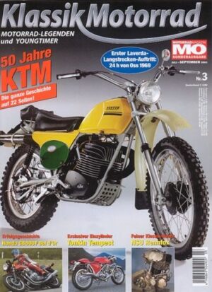 03 MO Klassik Motorrad 3/2003 – 50 Jahre KTM; Honda CB900F Bol d’Or; NSU Rennfox