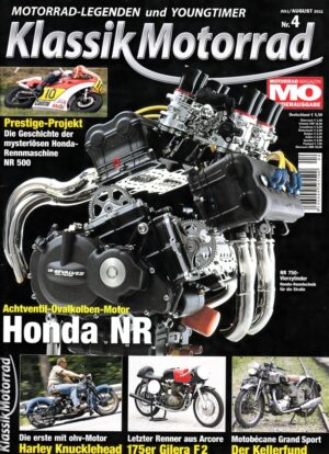 MO Klassik Motorrad 4/2011 – Honda NR 500 / 750, Harley Knucklehead, 175er Gilera F2
