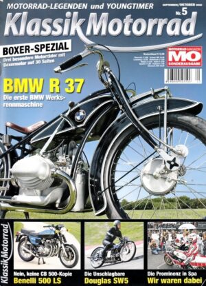 05 MO Klassik Motorrad 5/2010 – BMW R 37, Benelli 500 LS, Douglas SW5, BMW R 45