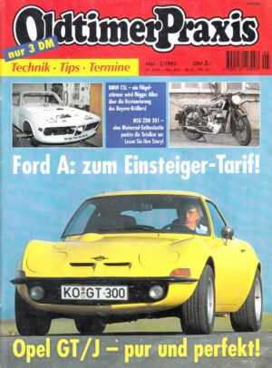 05 Oldtimer Praxis 05/1995 – Opel GT/J; NSU ZDB 201; Tornax V 125